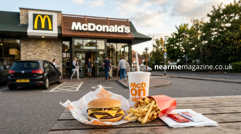 How to Find the Best McDonald’s Near Me mcdonald's near me with burgers, fries and drinks at a local restaurant