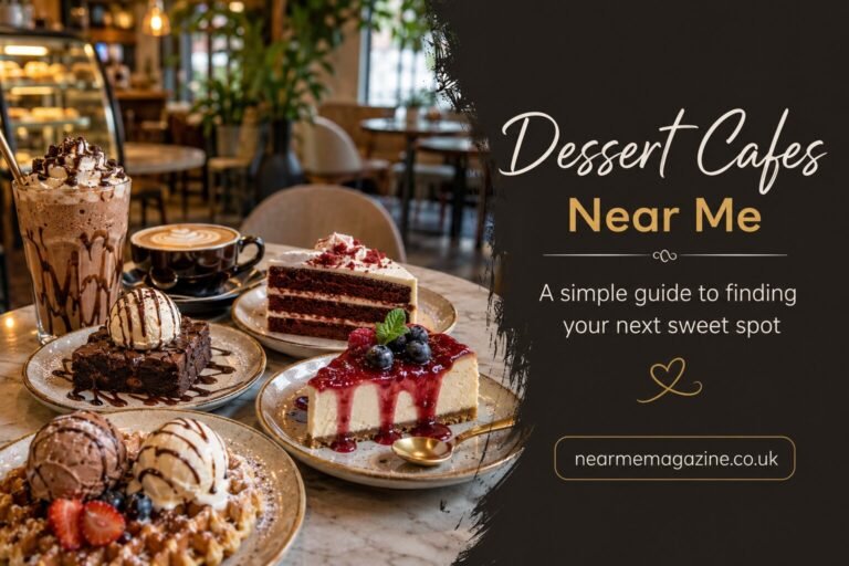 Dessert Cafes Near Me A Simple Guide to Finding a Sweet Spot Dessert Cafes Near Me for cakes, waffles, ice cream and sweet treats