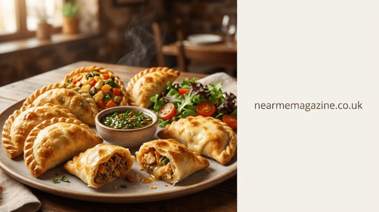 Best Empanadas Near Me featuring classic beef, cheesy, chicken, and vegetarian empanadas